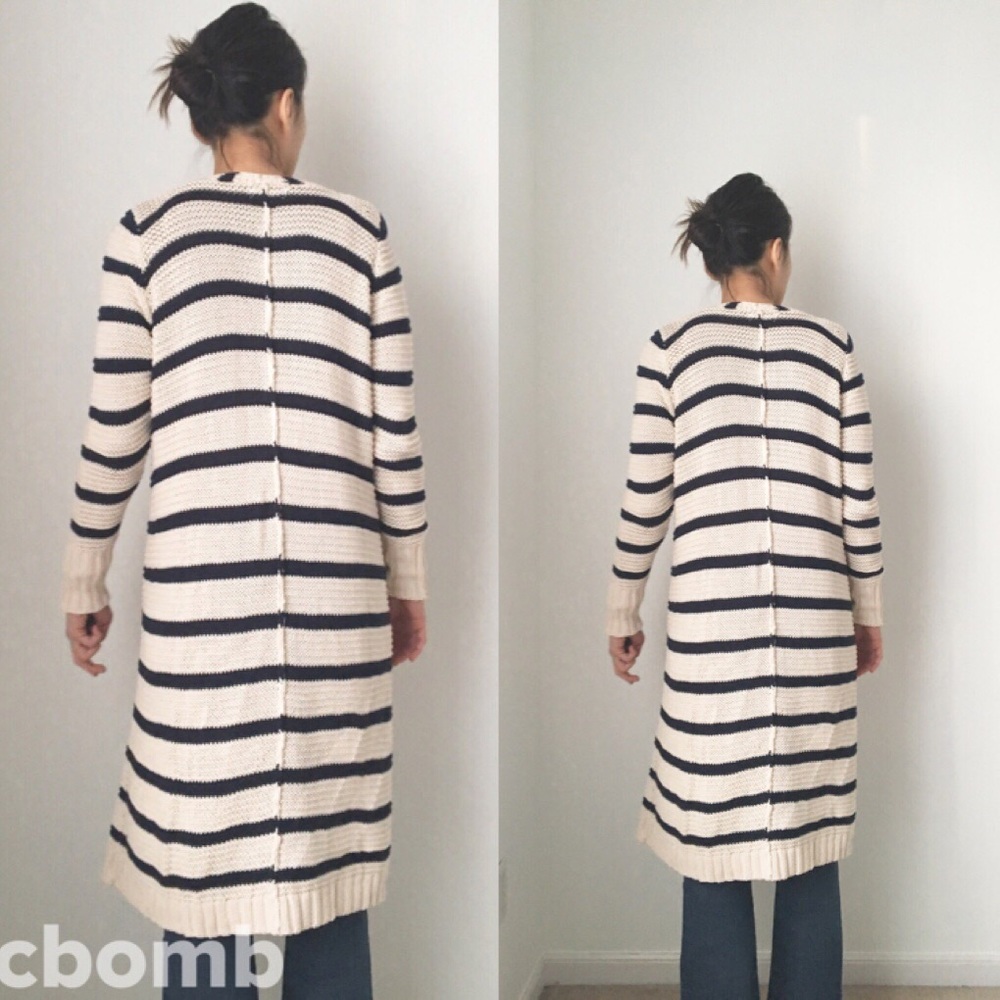 The Hamptons style long knitted cardigan || - Picture 3 of 5